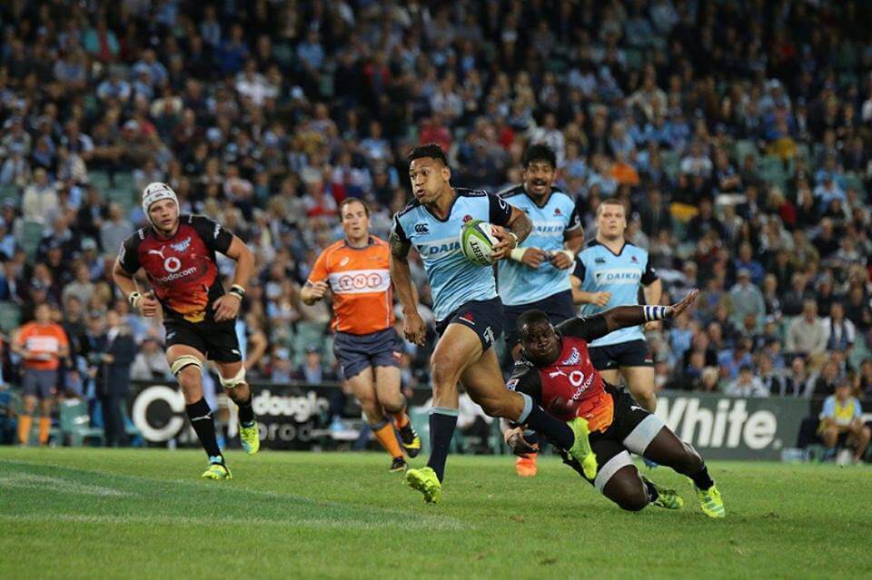 Folau break Bulls