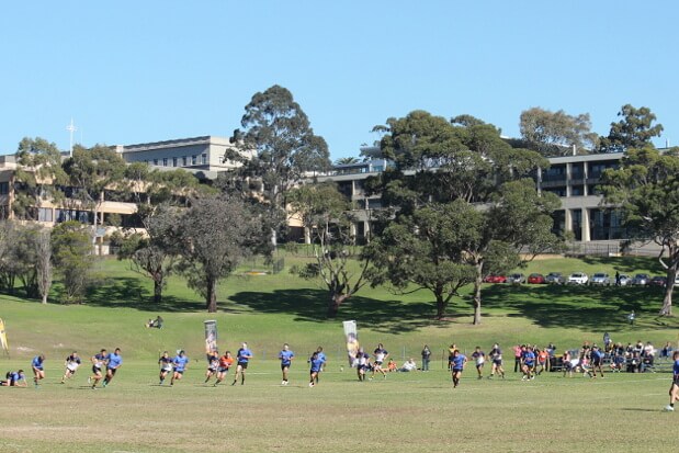 Picturesque Riverview ground