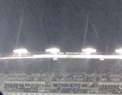 Terrible conditions during the Brumbies v Highlanders QF