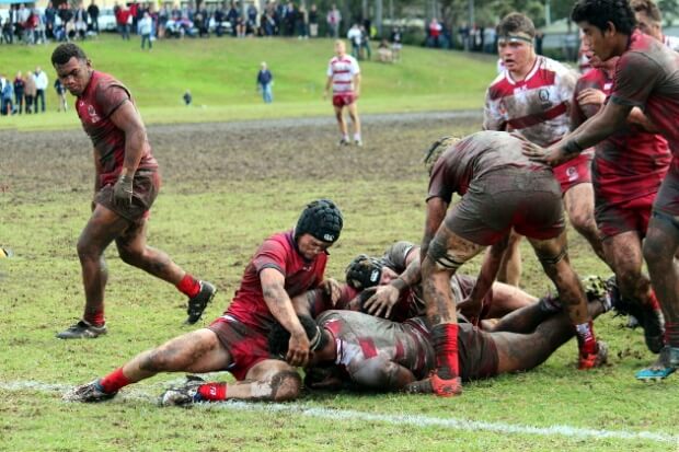 Queensland I goal line defence