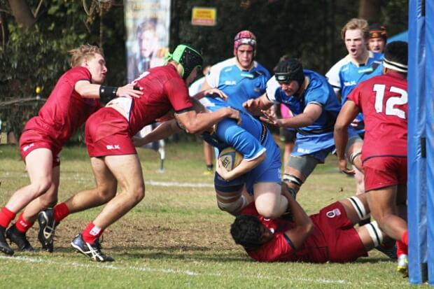 Queensland I goal-line defence