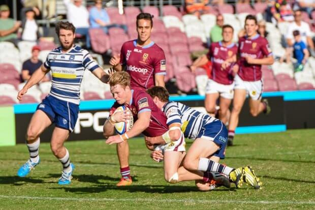 James Dalgleish scores for UQ