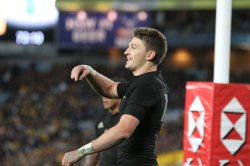 Beauden Barrett- apparently not in the Wallabies plans