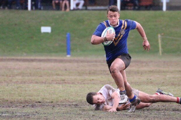 Waverley try scorer Jaya Yoannidis