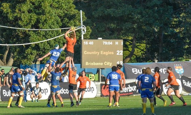 Ned Hannigan claims lineout NSW Country v Brisbane City NRC 2016