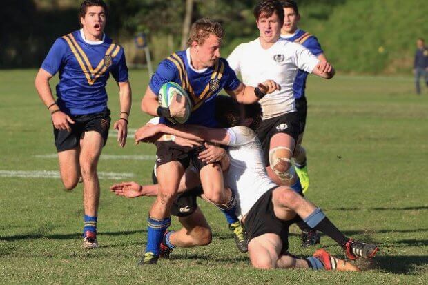 Tom Fuller - displayed freakish ball skills in the match