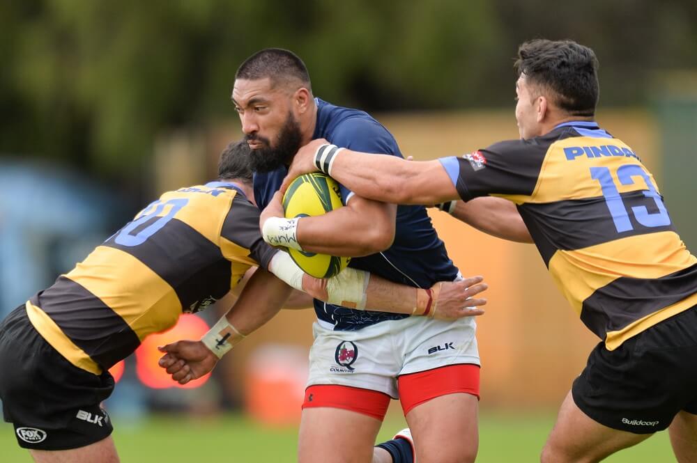 20160918_3040_Tyrone Lefau of QC during round 4 of NRC 2016 match on Sep 18 2016 in Perth Australia. Photo- Johan Schmidt Photography