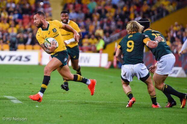 Quade Cooper was elusive on his return to Suncorp