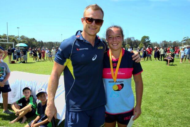 Raecene McGregor - Best player National Youth Sevens Championships 2015 - Girls