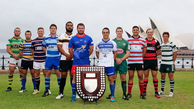The 2016 Shute Shield Launch. Photo by nswrugby.com.au