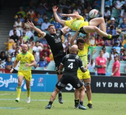 Sydney Sevens 2017 Hutchison airborne v NZ