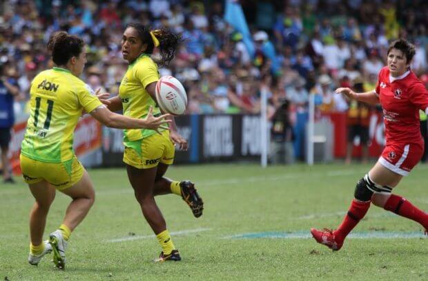 Sydney Sevens 2017 Murphy to Cherry v Canada