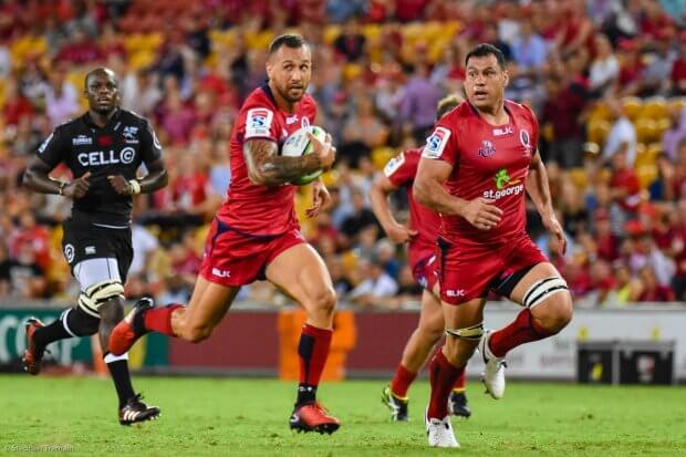 Quade Cooper and George Smith added a wealth of experience to the Reds