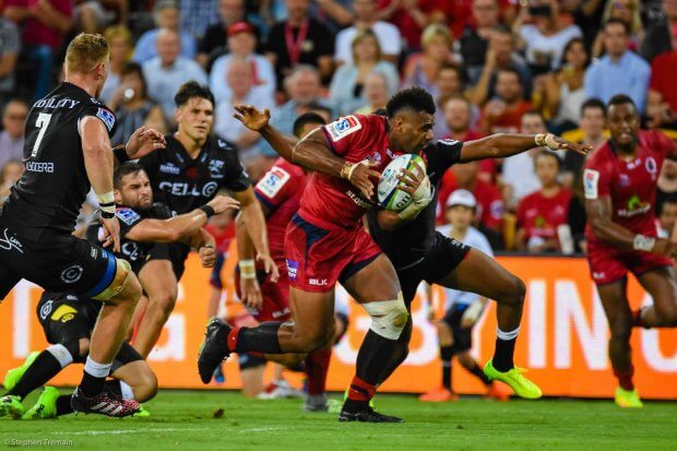 Samu Kerevi scored two tries