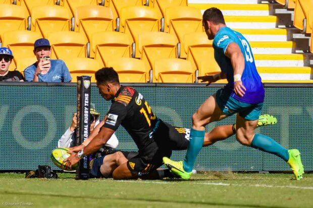 Soloman Alaimalo scores, Semi-Final 1, Chiefs v Bulls