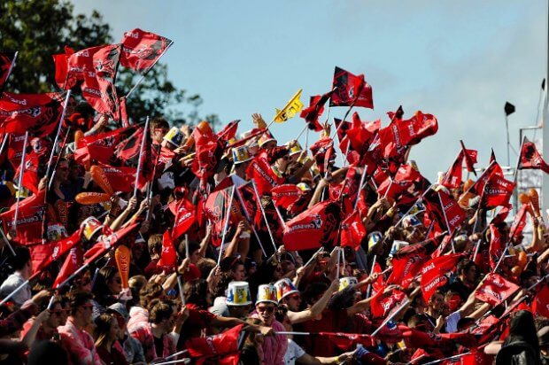 Crusaders' fans 2017