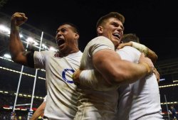 England flexed their muscle against the Irish.