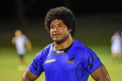 Tatafu Polota-Nau in his new blue strip