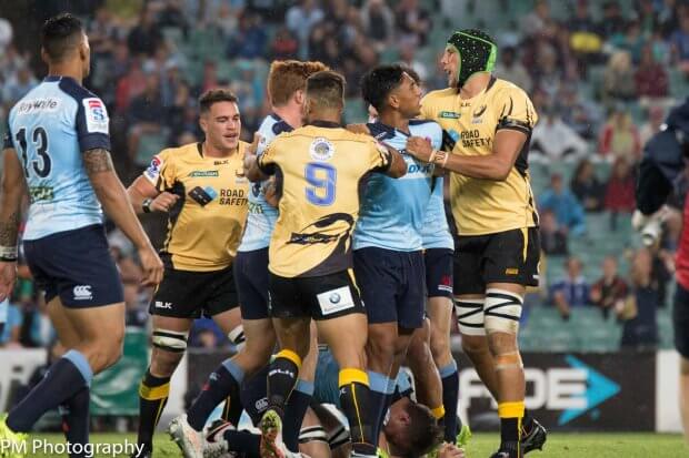 Fisty-cuffs between the Tahs and Force