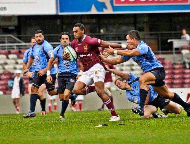 Tevita Kuridrani, playing for UQ