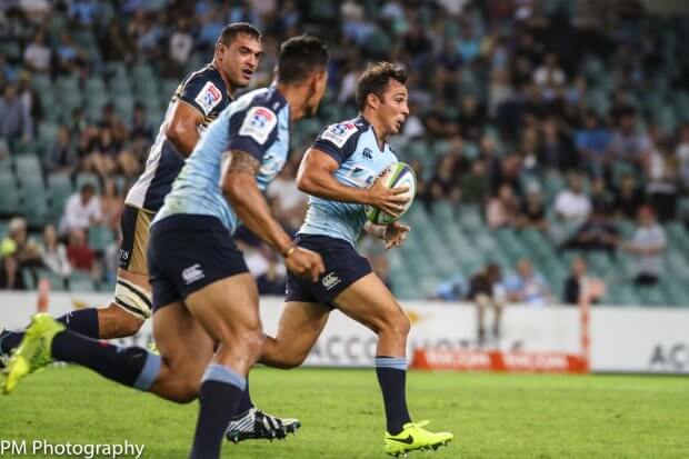 Nick Phipps in action against the Brumbies