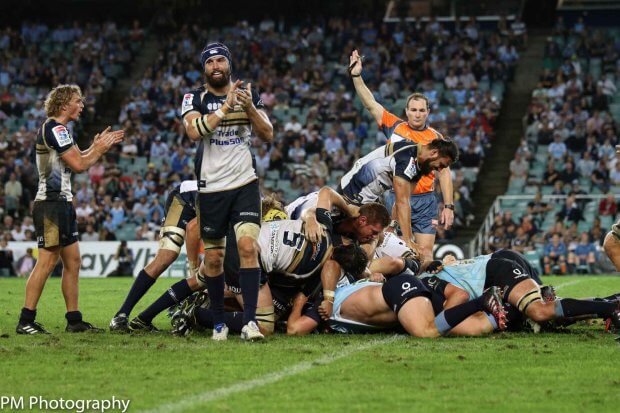 Another scrum penalty for the Brumbies.