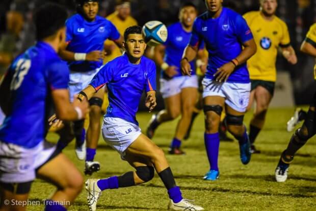 Gold Coast local Ethan Lolesio made his debut for Samoa