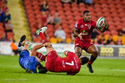 George Smith offloads to Samu Kerevi