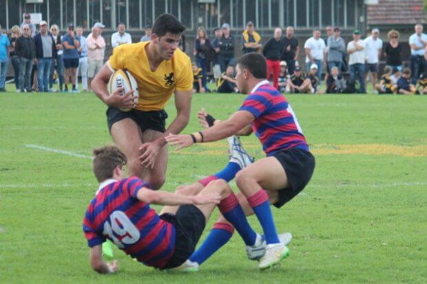 Tom Yassmin - was hard to stop whenever he had the ball