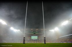 Fog made conditions difficult, especially in the second half