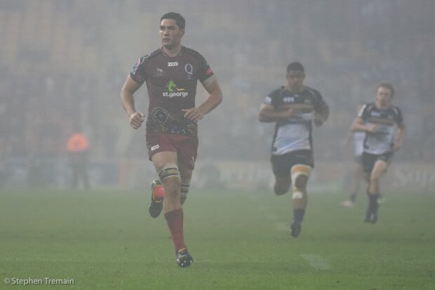 Rob Simmons in his farewell game at Suncorp Stadium