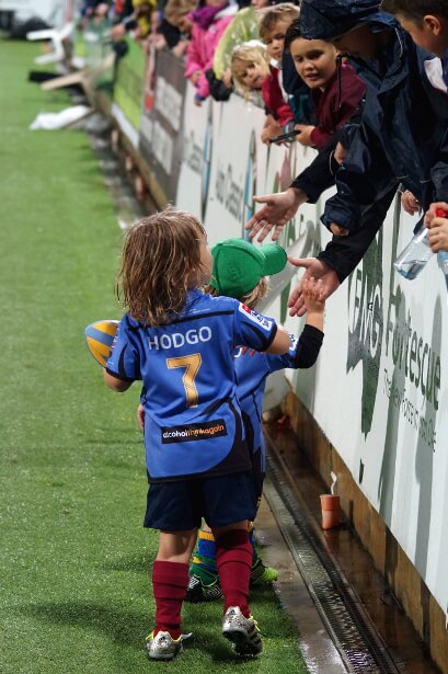 Hodgo's Kids take in the moment (Image Credit - Delphy) 