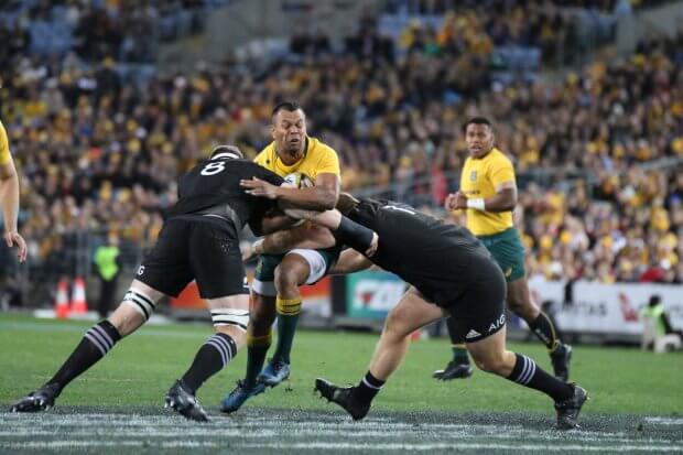 Wallabies v All Blacks 19 Aug 2017 Bledisloe 1 first half-2