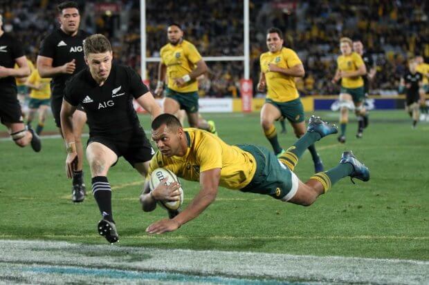 Wallabies v All Blacks 19 Aug 2017 Bledisloe 2nd first half-5