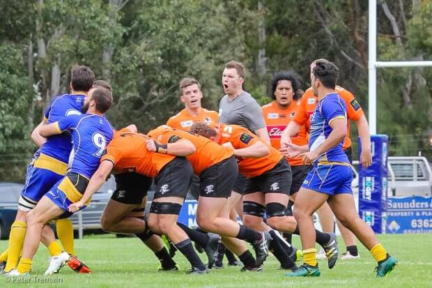 NSW Country's rolling maul was a try scoring weapon