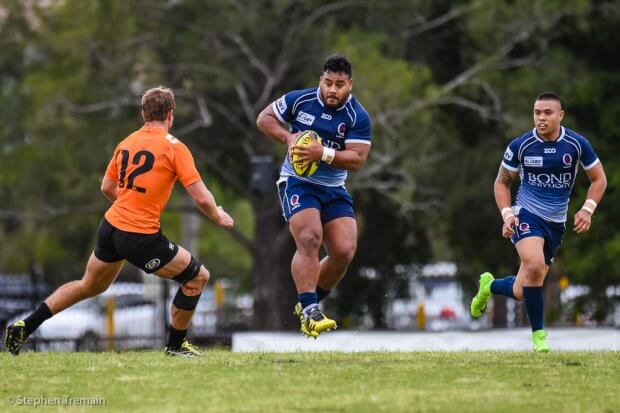 Taniela Tupou hits it up