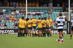 Wallabies v Barbarians 2017 first half-2