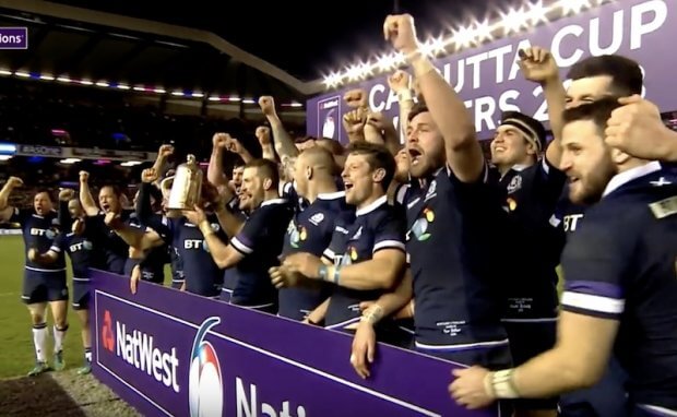 Scotland win Calcutta cup 2018