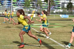 Ellia Green during Aussie Women training session