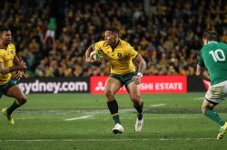 Folau eyeing space.