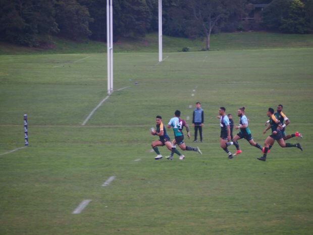 Dewar Shield Final 2018-08-18 - Sione Tui sprints towards the try line - photo 22metri