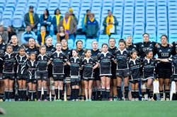 Black ferns anthem (Credit Keith McInnes)