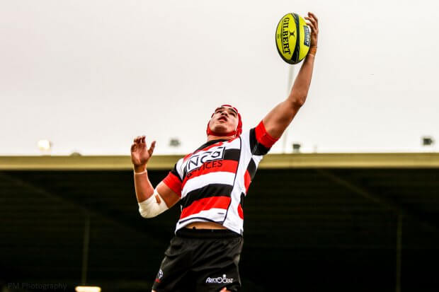 Darcy Swain takes one from the rafters.