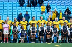 Wallaroos anthem (Credit Keith McInnes)