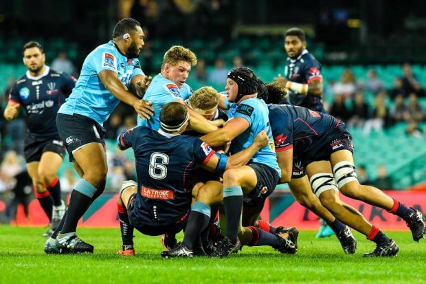 Mauling Waratahs v Rebels 2019 (Credit Keith McInnes)