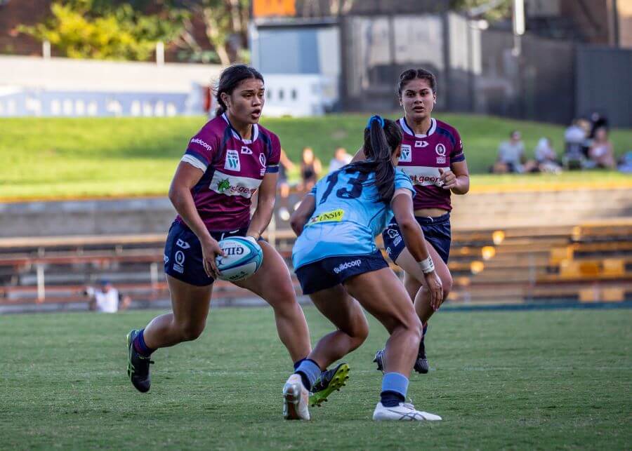 Super W 2019 QLD v NSW Alysia Lefau-Fakaosilea (photo credit QRU Media Brendan Hertel)