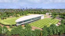 Ballymore National Rugby Training Centre - NRTC perspective (credit TVS Architects