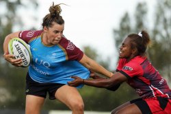 Lori Cramer UQ v Griffith Womens 7s Photo Credit RugbyAU MediaKaren Watson