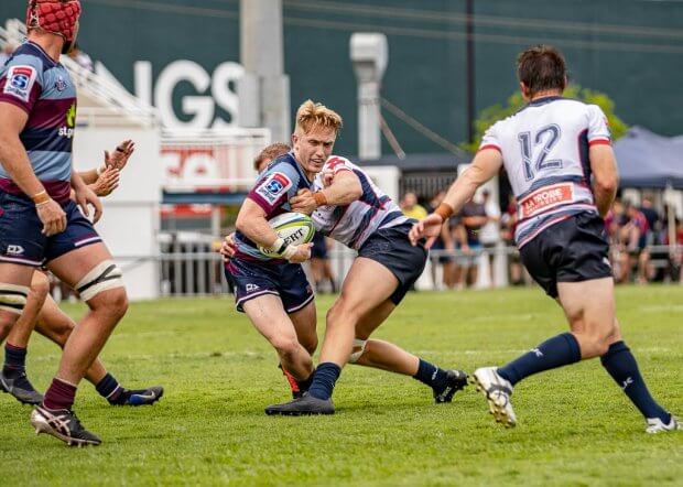 Isaac Lucas. Photo credit: Reds Rugby / Brendan Hertel