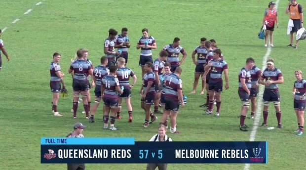 Reds v Rebels Trial, Gladstone, 17/1/2020